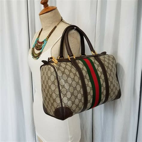 how to tell authentic gucci boston bag|gucci boston bag used.